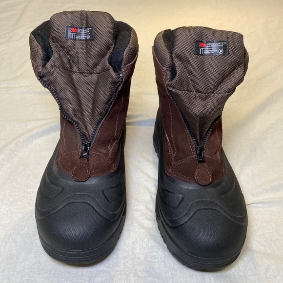 Kamik Tahoe III Winter Snow Boots Men\'s Size 13 Brown Waterproof Thinsulate main image 9